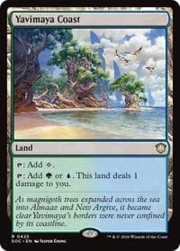 Yavimaya Coast from Commander: Secrets of Strixhaven