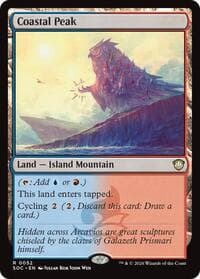 Coastal Peak from Commander: Secrets of Strixhaven