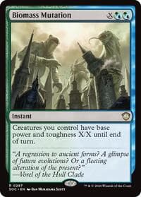 Biomass Mutation from Commander: Secrets of Strixhaven