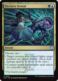 Decisive Denial from Commander: Secrets of Strixhaven