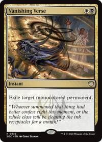 Vanishing Verse from Commander: Secrets of Strixhaven