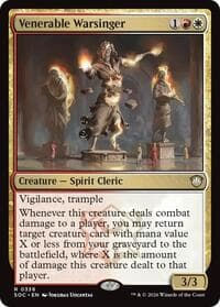 Venerable Warsinger from Commander: Secrets of Strixhaven