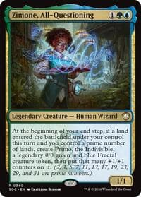 Zimone, All-Questioning from Commander: Secrets of Strixhaven