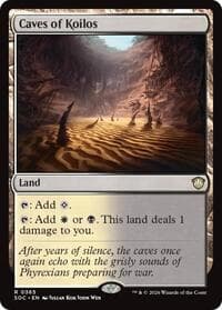 Caves of Koilos from Commander: Secrets of Strixhaven