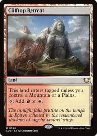 Clifftop Retreat from Commander: Secrets of Strixhaven