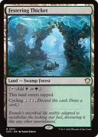 Festering Thicket from Commander: Secrets of Strixhaven