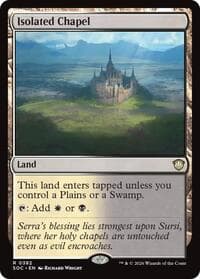 Isolated Chapel from Commander: Secrets of Strixhaven