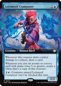 Leitmotif Composer (Extended Art) from Commander: Secrets of Strixhaven