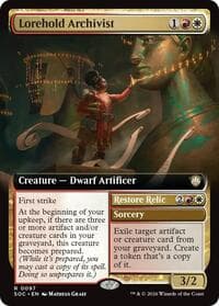 Lorehold Archivist (Extended Art) from Commander: Secrets of Strixhaven