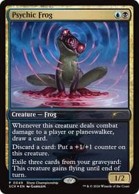 Psychic Frog from Game Day & Store Championship Promos