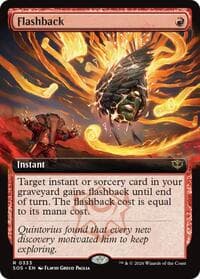 Flashback (Extended Art) from Secrets of Strixhaven