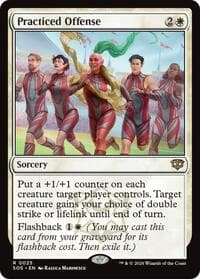 Practiced Offense from Secrets of Strixhaven