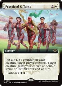 Practiced Offense (Extended Art) from Secrets of Strixhaven