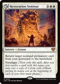 Restoration Seminar from Secrets of Strixhaven