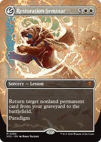 Restoration Seminar (Borderless) from Secrets of Strixhaven
