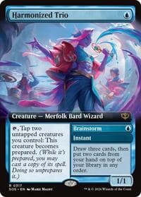 Harmonized Trio (Extended Art) from Secrets of Strixhaven