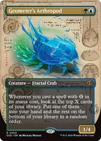 Geometer's Arthropod (Borderless) from Secrets of Strixhaven