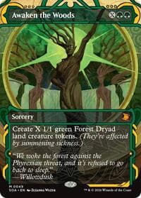 Awaken the Woods from Secrets of Strixhaven: Mystical Archive