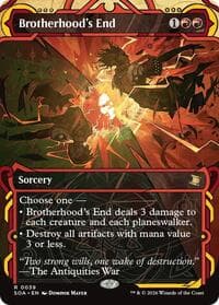 Brotherhood's End from Secrets of Strixhaven: Mystical Archive