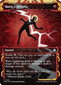 Burst Lightning from Secrets of Strixhaven: Mystical Archive