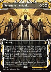 Return to the Ranks from Secrets of Strixhaven: Mystical Archive