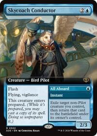 Skycoach Conductor (Extended Art) from Secrets of Strixhaven