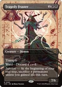 Tragedy Feaster (Borderless) from Secrets of Strixhaven