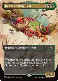 Blech, Loafing Pest (Borderless) from Secrets of Strixhaven