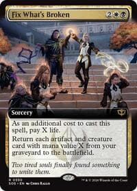 Fix What's Broken (Extended Art) from Secrets of Strixhaven