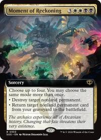 Moment of Reckoning (Extended Art) from Secrets of Strixhaven