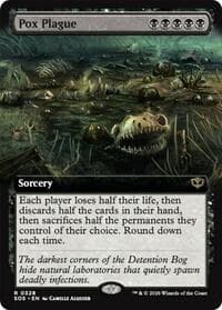 Pox Plague (Extended Art) from Secrets of Strixhaven