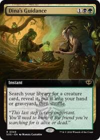 Dina's Guidance (Extended Art) from Secrets of Strixhaven