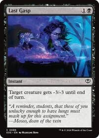 Last Gasp from Secrets of Strixhaven