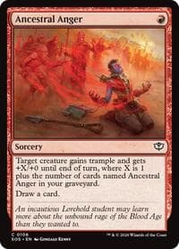 Ancestral Anger from Secrets of Strixhaven