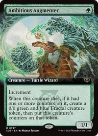 Ambitious Augmenter (Extended Art) from Secrets of Strixhaven