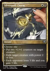 Silverquill Charm from Promo Pack: Secrets of Strixhaven