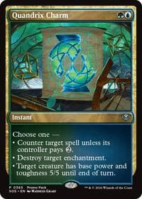 Quandrix Charm from Promo Pack: Secrets of Strixhaven
