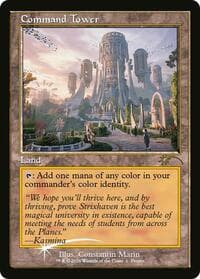 Command Tower (Strixhaven: Omens of Chaos) from Media Promos