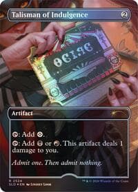 Talisman of Indulgence from Secret Lair Drop Series