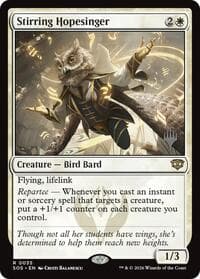 Stirring Hopesinger from Promo Pack: Secrets of Strixhaven