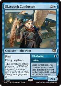 Skycoach Conductor from Promo Pack: Secrets of Strixhaven