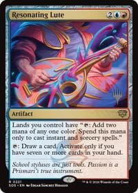 Resonating Lute from Promo Pack: Secrets of Strixhaven