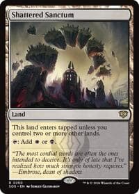 Shattered Sanctum from Promo Pack: Secrets of Strixhaven