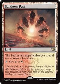 Sundown Pass from Promo Pack: Secrets of Strixhaven