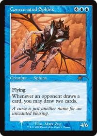 Consecrated Sphinx (Retro Frame) from MagicFest Cards