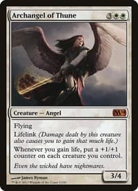 Archangel of Thune from Magic 2014 (M14)