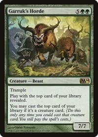 Garruk's Horde from Magic 2014 (M14)
