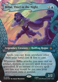 Bilbo, Thief in the Night (Showcase) (Surge Foil) from The Hobbit