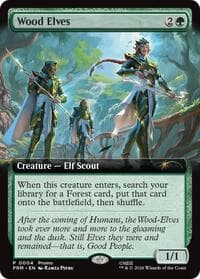 Wood Elves (Extended Art) from Unique and Miscellaneous Promos