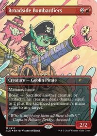 Broadside Bombardiers from Secret Lair Drop Series